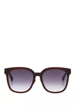 Bc 1283 c 3 прямоугольные темно-коричневые женские солнцезащитные очки Blancia Milano