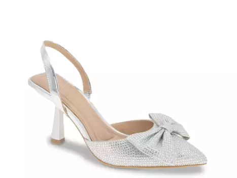 BCBGeneration Irnna Pump, серебристый металлик