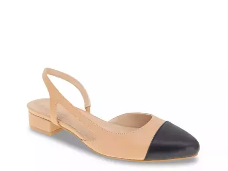 BCBGeneration Tillie Flat, бежевый/черный