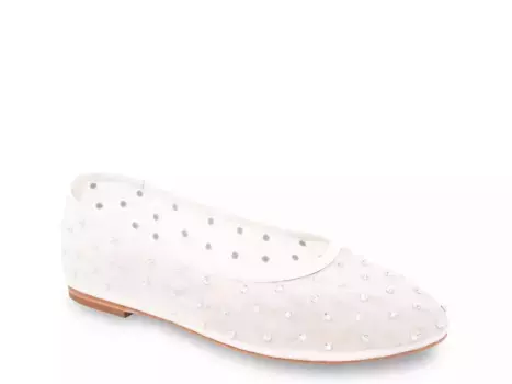 BCBGMaxazria Daven Flat, Белый