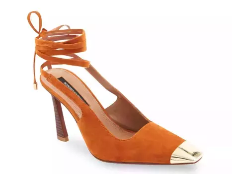 BCBGMaxazria Rinzo Pump, Golden Oak