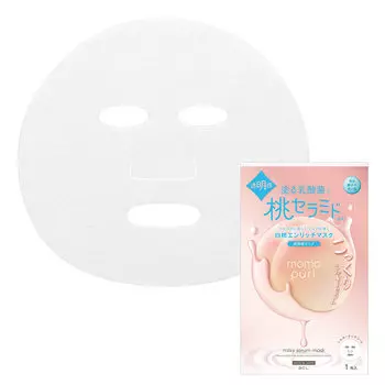 BCL Momopuri Milky Serum Mask увлажняющая гелевая маска для лица 19мл
