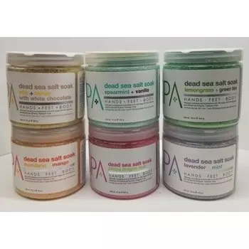 BCL Spa Соль Мертвого моря для ванны 16 унций - выберите свой аромат 100% органический