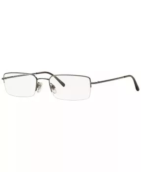 BE1068 Мужские прямоугольные очки Burberry, серый