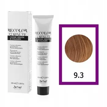 BE HAIR Краска для волос Be Color без аммиака 9,3 - 100мл Inna Marka