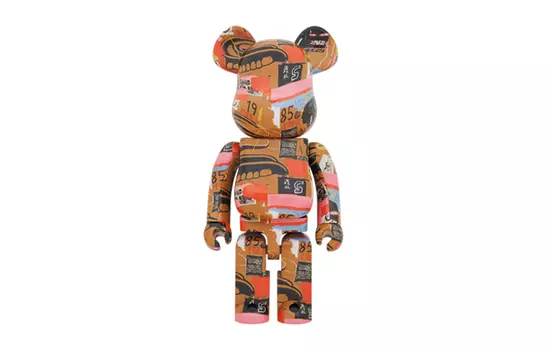 Be@rbrick Энди Уорхол ЖАН-МИШЕЛЬ БАСКИЯ №2 100% и 400%
