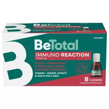 Be-Total Immuno Reaction 8 флаконов Добавка Иммунная защита Витамин С