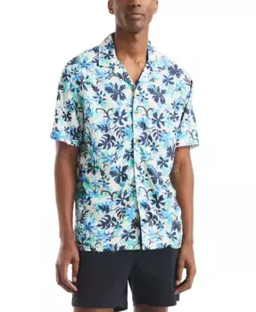 Beach Boys x Мужская цветочная рубашка Camp Shirt Nautica, мультиколор