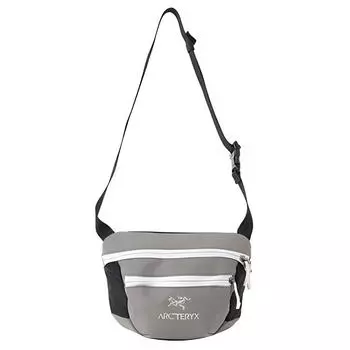 BEAMS Сумка через плечо, серая, нейлоновая, унисекс, примерно 2 л Arcteryx