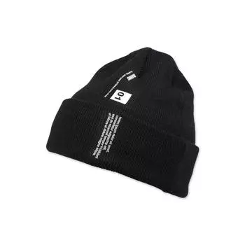 Beanie Basic Beanie Lorem Ipsum Унисекс DJINNS, черный черный