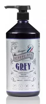 Beardburys, Grey, шампунь для седых волос, 1000 мл