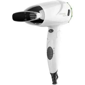 Beautiful Vv5742 Фен Фен 1500 Вт со складной ручкой Зеленый, Concept Hausgerг¤Te