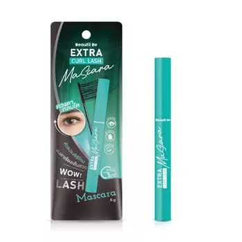 Beautii Be Тушь для ресниц Extra Curl Lash 6г. Черный, Black