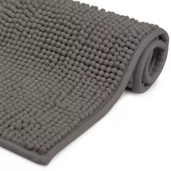 Beautissu коврик для ванной ковер для ванной BeauMare WR нескользящий 80х50см, серый