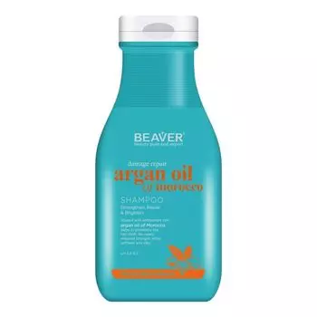 Beauty Argan Oil & Keratin восстанавливающий шампунь для волос Beaver, 350 мл