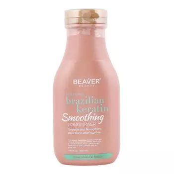 Beauty бразильский кератиновый разглаживающий кондиционер для волос Beaver, 350 мл