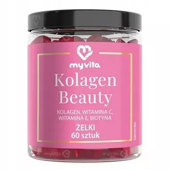 Beauty Collagen Natural Jelly 60 гелей, Myvita