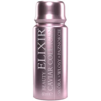 Beauty Elixir Caviar Collagen Пищевая добавка со вкусом фруктового пунша, 60 мл