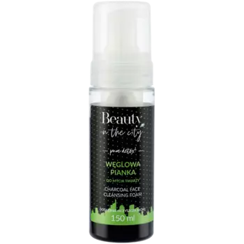 Beauty In The City Detox угольная пена для умывания лица, 150 мл