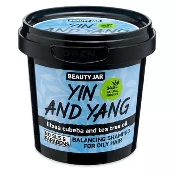 BEAUTY JAR Балансирующий шампунь Инь и Ян для жирных волос 150г