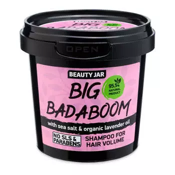 BEAUTY JAR Big Badaboom Шампунь для объема 150г