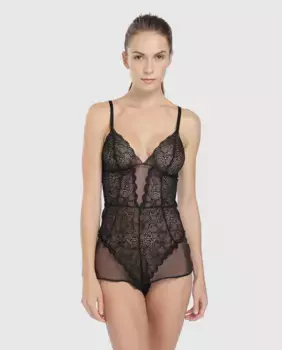 Бебидолл Топ Кружева Кружева DKNY, черный