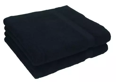 Бец 3 шт. Комплект банных полотенец XXL 100 х 160 см DRESDEN банные полотенца полотенце для сауны 100% хлопок цвет антрацит Betzshop, черный