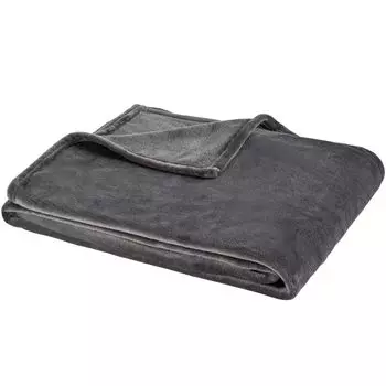 Бец 6 шт. Комплект PALERMO - 2 пляжных полотенца 4 полотенца для рук 100% хлопок Цвет: антрацит/белый One-Home, серый