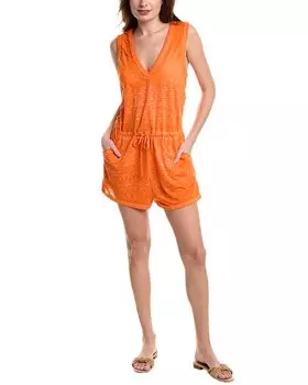 BECCA by Rebecca Virtue Beach Date Ромпер, оранжевый