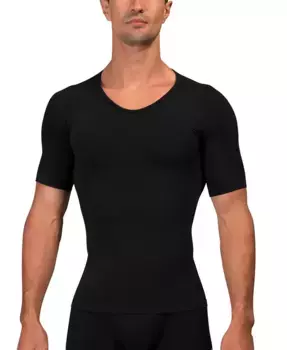 Беcшовная компрессионная футболка Rounderbum, черный
