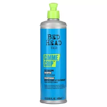 Bed Head, Gimme Grip, Текстурирующий шампунь, для безжизненных волос, 13,53 жидких унций (400 мл) Tigi