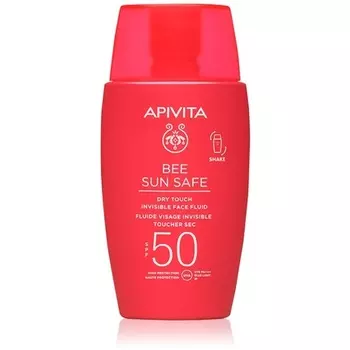 BEE SUN SAFE FACIAL INVISIBRY DRY TOUCH SPF 50 Apivita