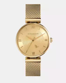 Bee T Bar 24000096 женские часы из золотой стали Olivia Burton, золотой