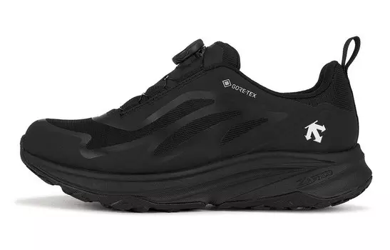 БЕГ Кроссовки женские низкие черные Descente