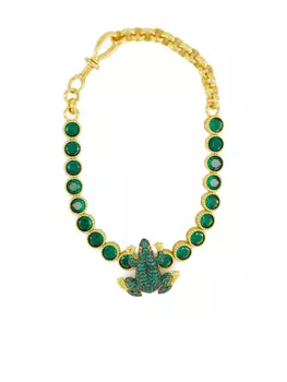 Begm Khan браслет Frog, золотой