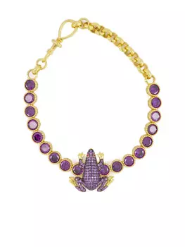 Begm Khan браслет Frog, золотой