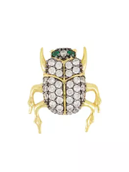 Begm Khan серьга Scarab, золотой