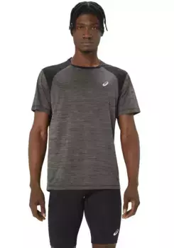 Беговая футболка Asics "ROAD SS TOP", черный