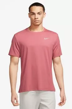 Беговая футболка Dri-FIT Miler Nike, розовый