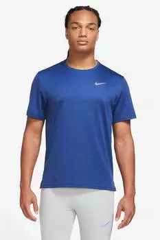 Беговая футболка Dri-FIT Miler Nike, синий