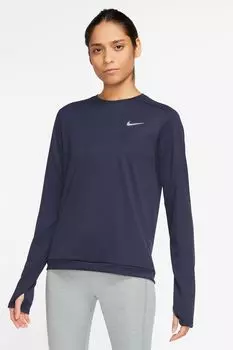 Беговая футболка Dri FIT с круглым вырезом Nike, фиолетовый