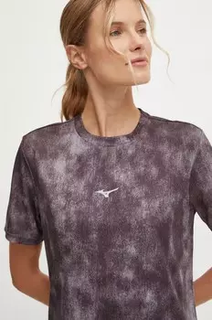 Беговая футболка Mizuno Impulse Core, серый