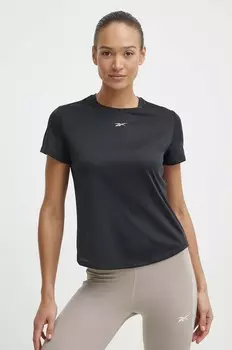 Беговая футболка Reebok, черный