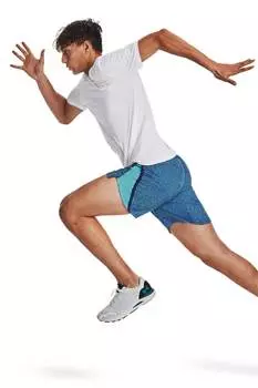 Беговая футболка с овальным вырезом Under Armour, белый