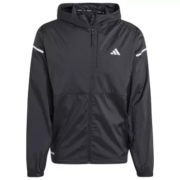 Беговая куртка Adidas Ultimate, черный