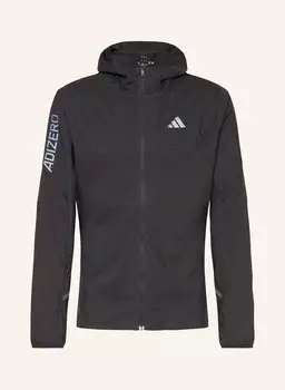 Беговая куртка adizero adidas, черный