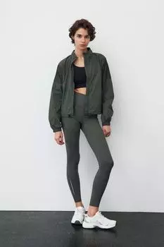 Беговая куртка Drymove H&M, зеленый