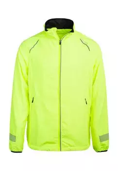 Беговая куртка Earlington с очень большими светоотражающими элементами ENDURANCE, цвет Safety Yellow