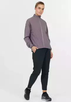 Беговая куртка ENDURANCE "Shela" с высокой воздухопроницаемостью, коричневый