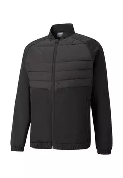 Беговая куртка FUSSBALL, TEAMSPORT TEXTIL Puma, черный